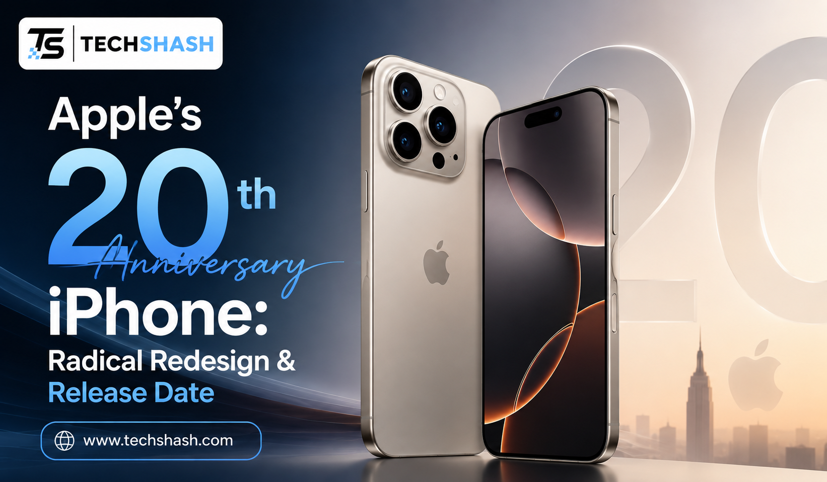 Apple 20th Anniversary iPhone: Radical Redesign and Release Date