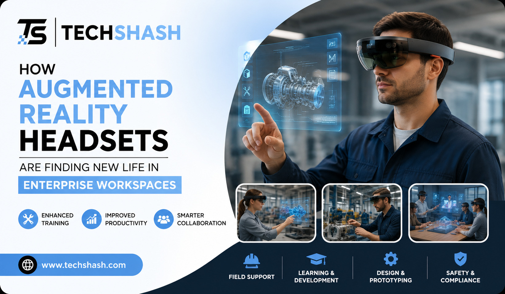 How Augmented Reality Headsets Are Finding New Life in Enterprise Workspaces