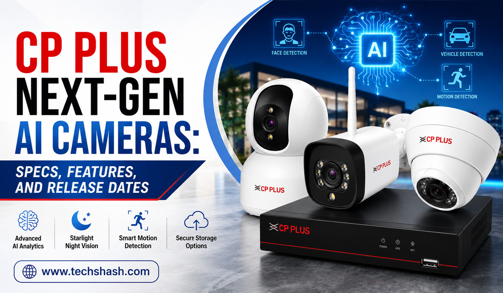 CP Plus Next-Gen AI Cameras: Specs, Features, and Release Dates