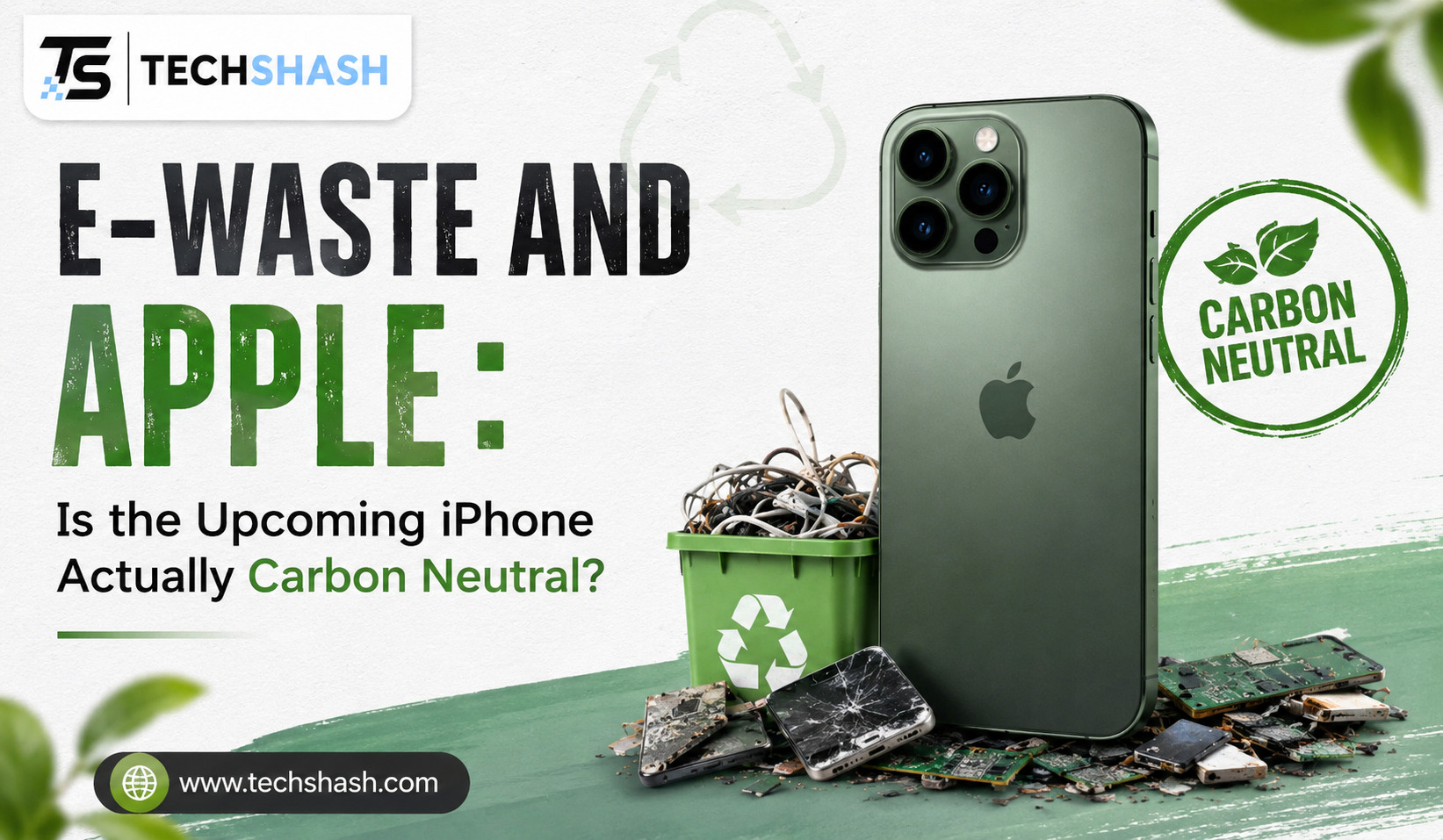 Is Apple’s New iPhone Really Carbon Neutral? The E-Waste Truth