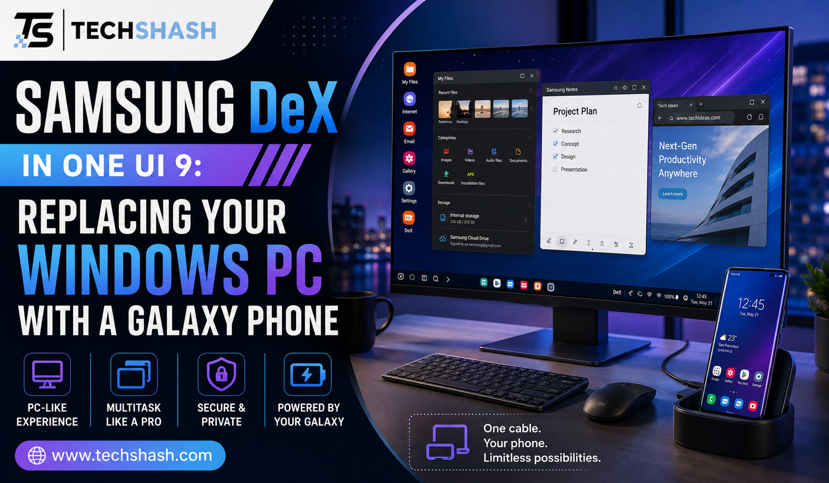 Samsung DeX in One UI 9: Can It Replace Your Windows PC?