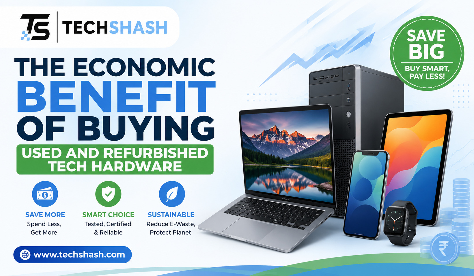 The Economic Benefit of Buying Used and Refurbished Tech Hardware 