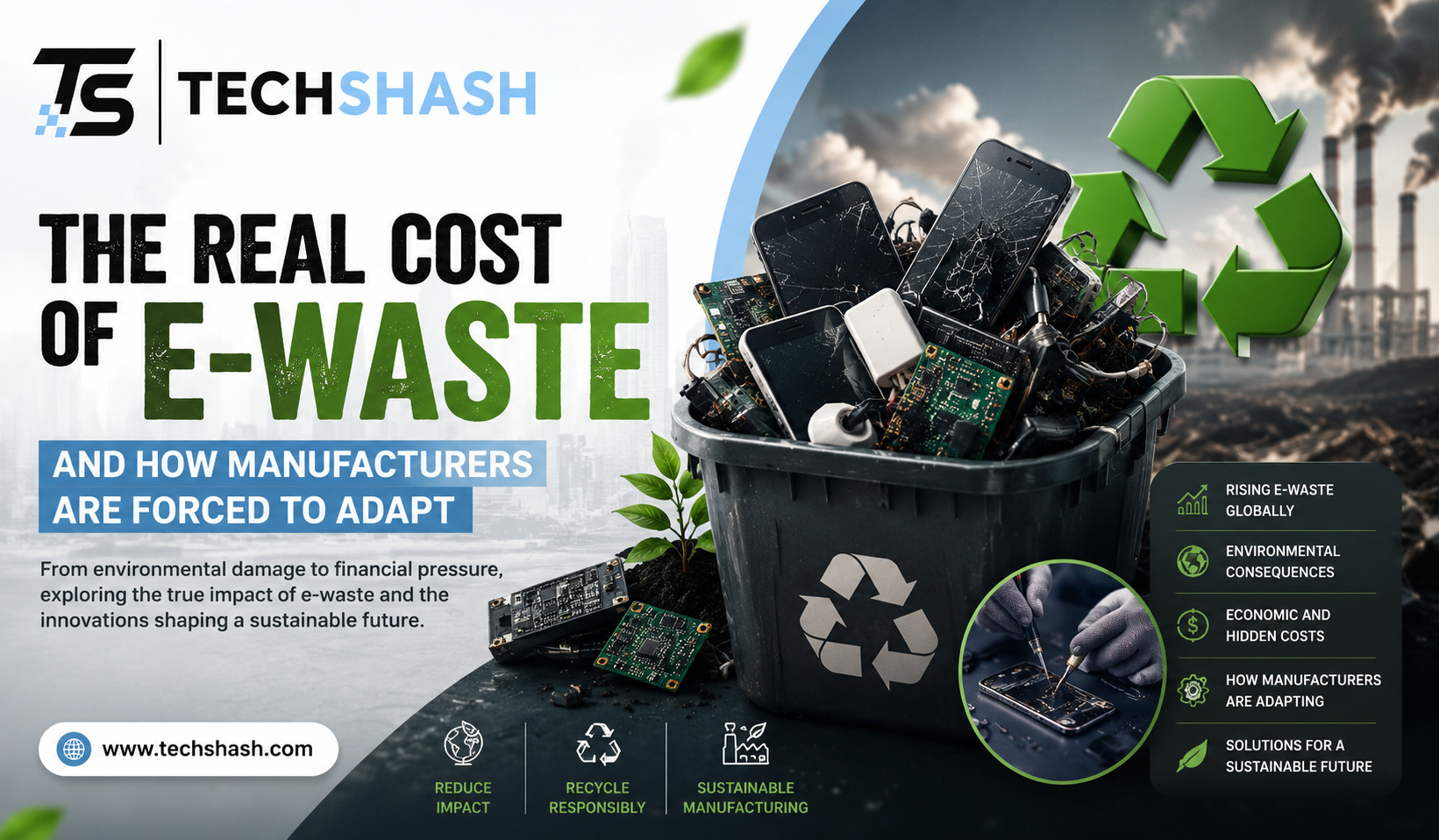 The Real Cost of E-Waste and How Manufacturers Are Forced to Adapt