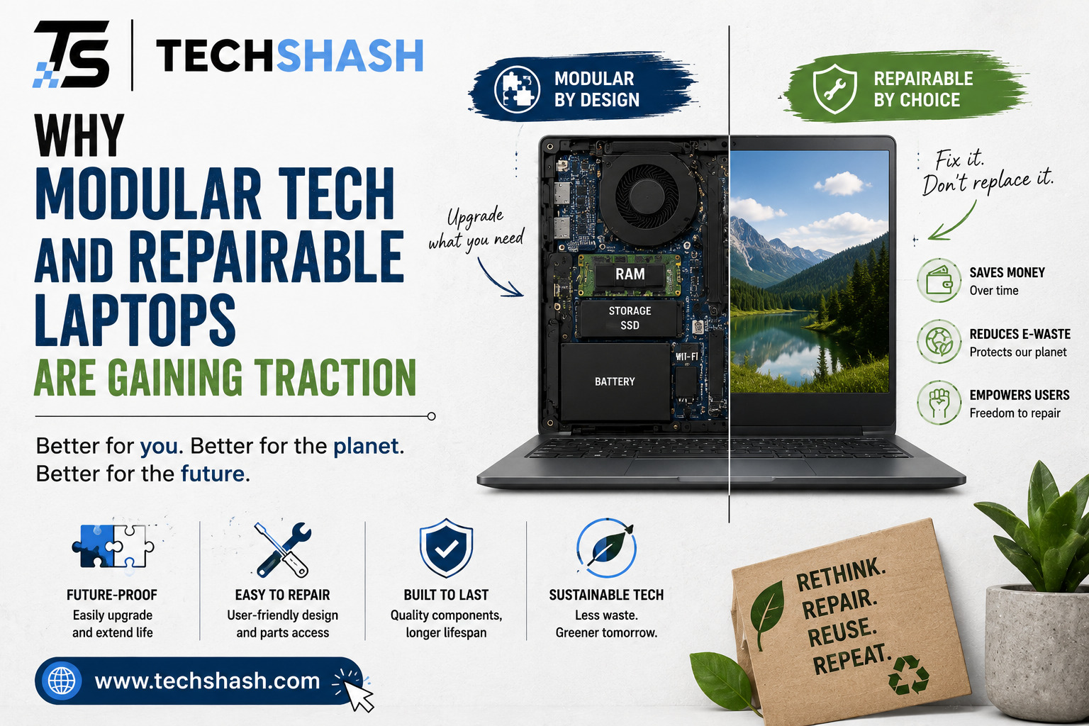 Why Modular Tech and Repairable Laptops Are Gaining Traction